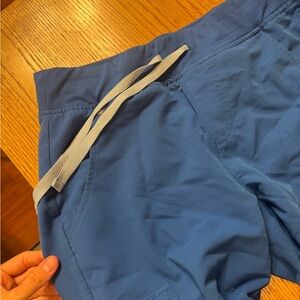 Figs Women's Blue Scrub Pants